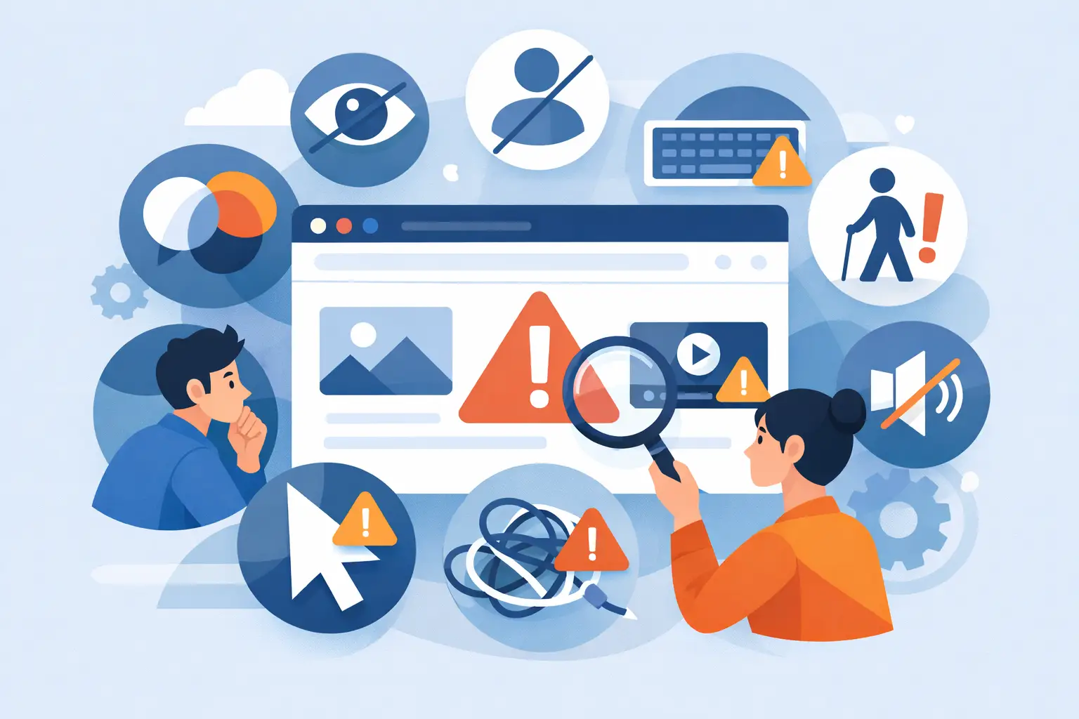 9 errori di accessibilità web da correggere