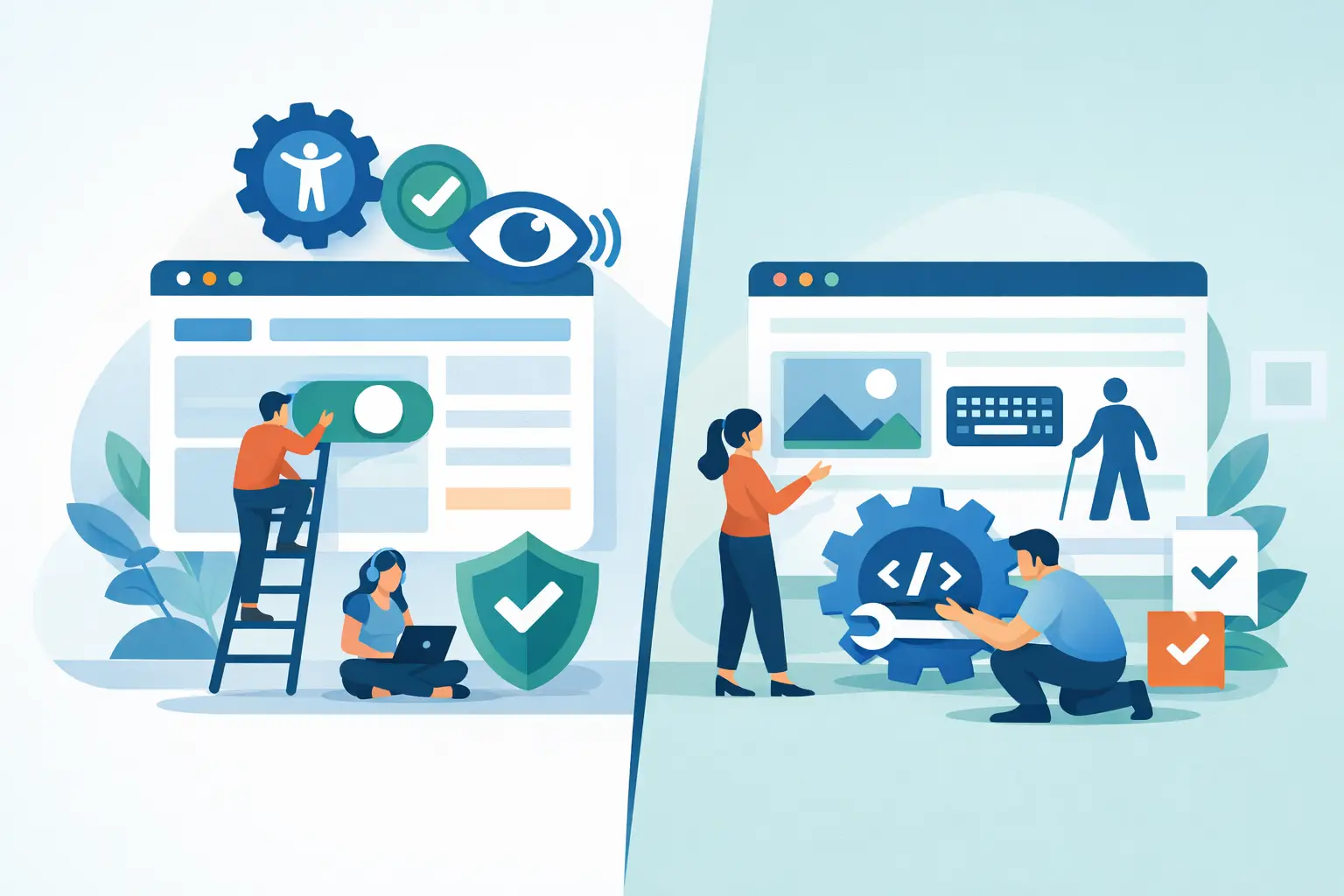 Accessibilità overlay vs remediation