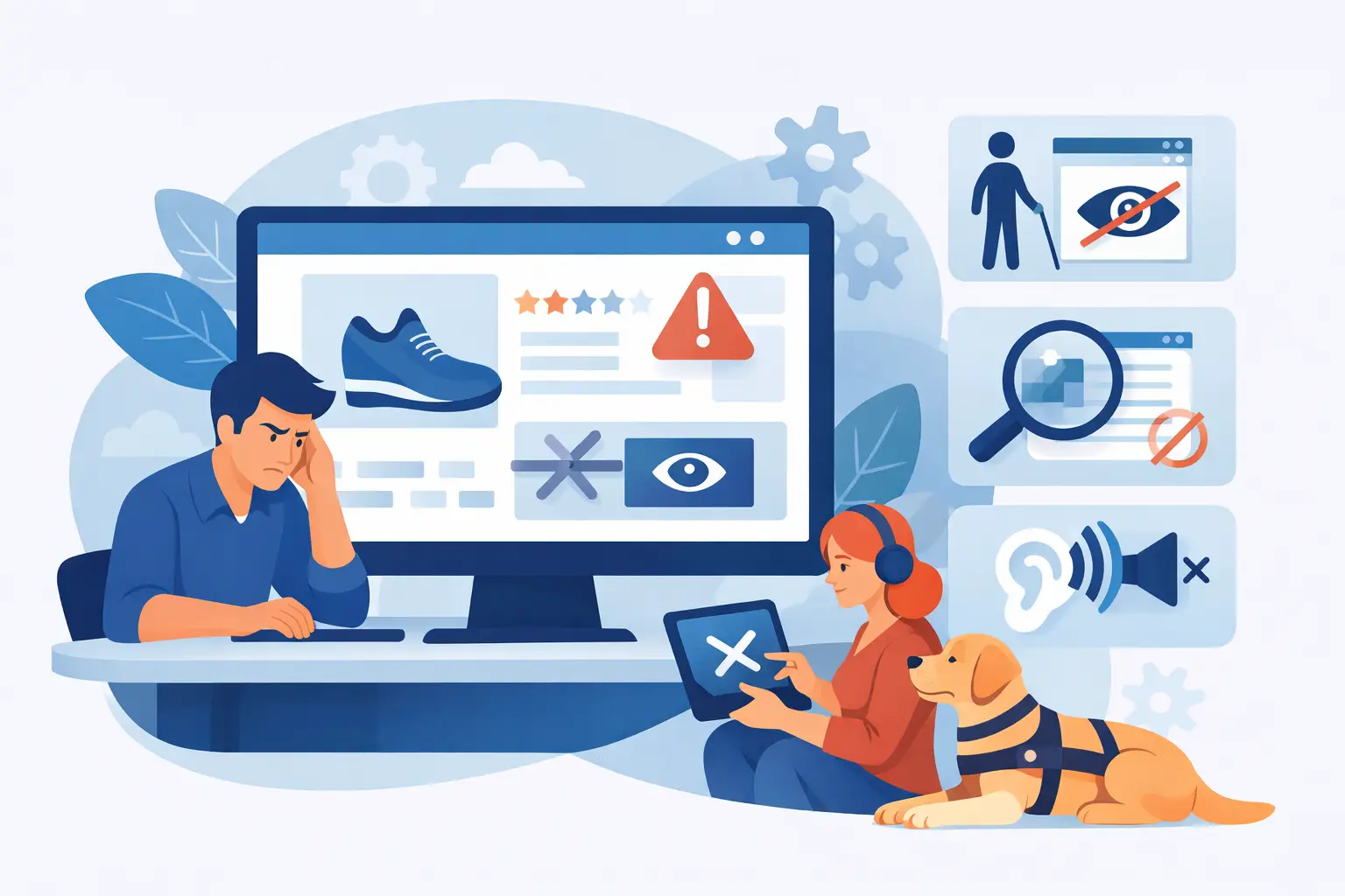 10 errori frequenti accessibilità nelle schede prodotto