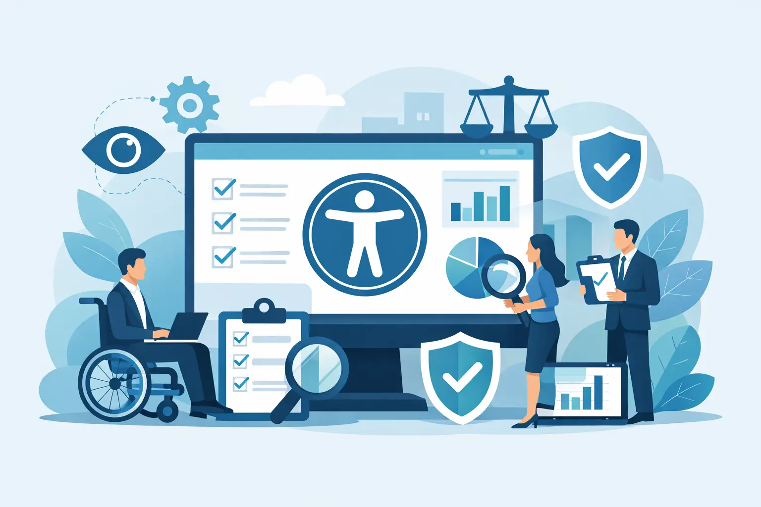 Accessibilità web report per compliance aziendale