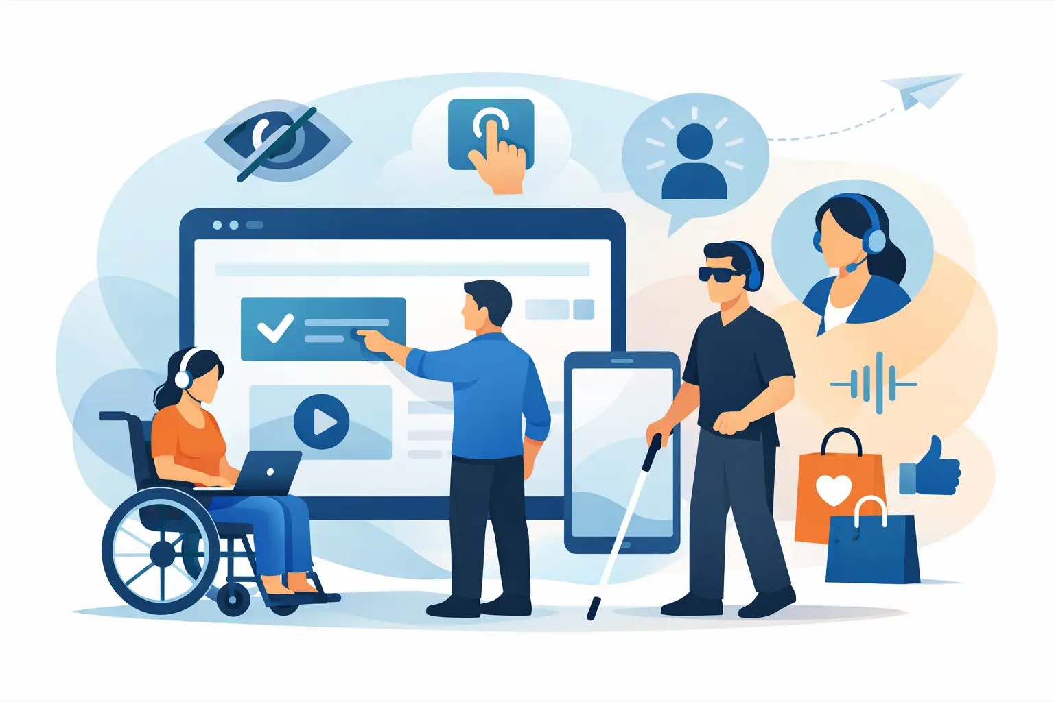 Benefici accessibilità digitale per brand