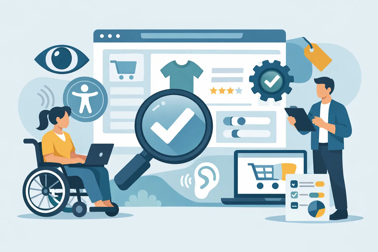 Come fare audit accessibilità ecommerce