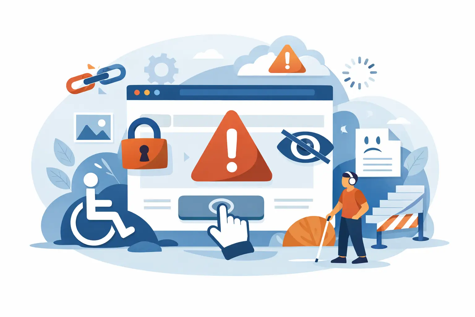 8 segnali di sito non accessibile da correggere